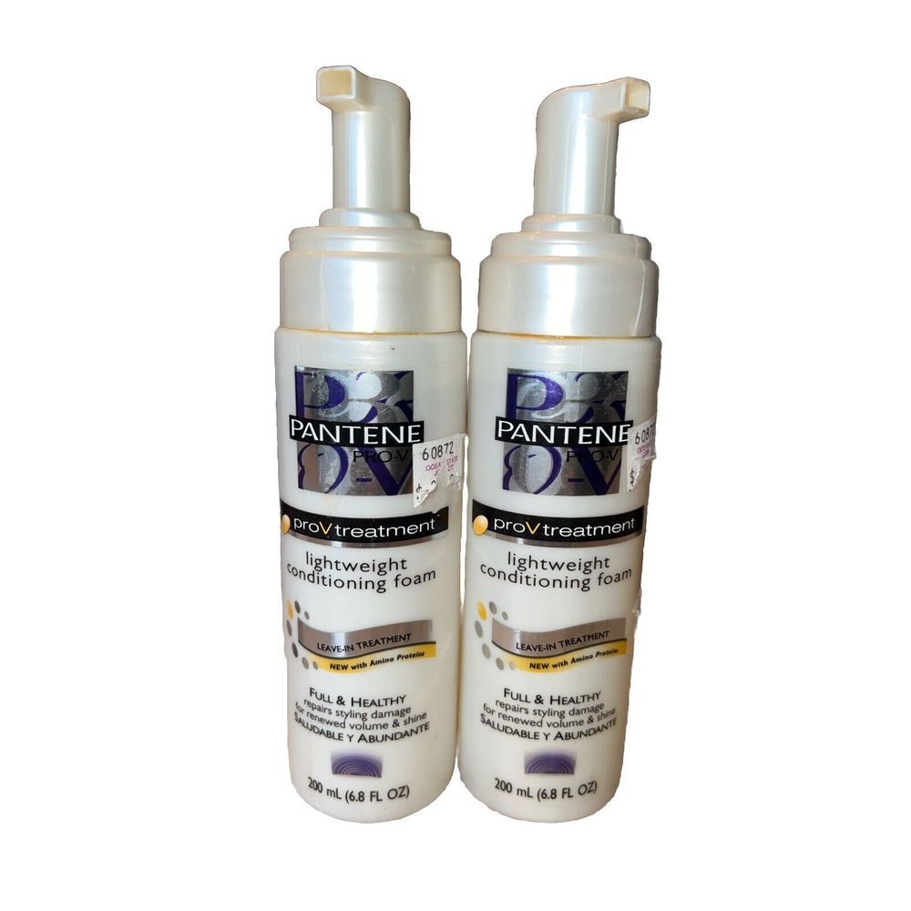 Pantene Pro-V Treatment Lightweight Conditioning Foam 6.8 Fl Oz New No Covers